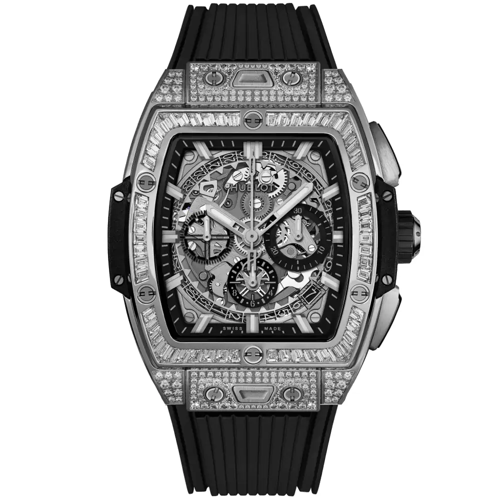 HUBLOT SPIRIT OF BIG BANG TITANIUM JEWELLERY 642.NX.0170.RX.0904 42MM
